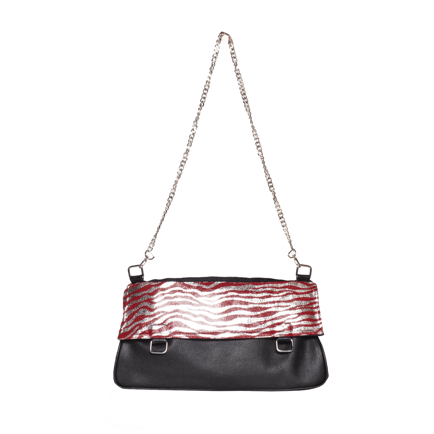 Bundle Bag Zebra Red Silver
