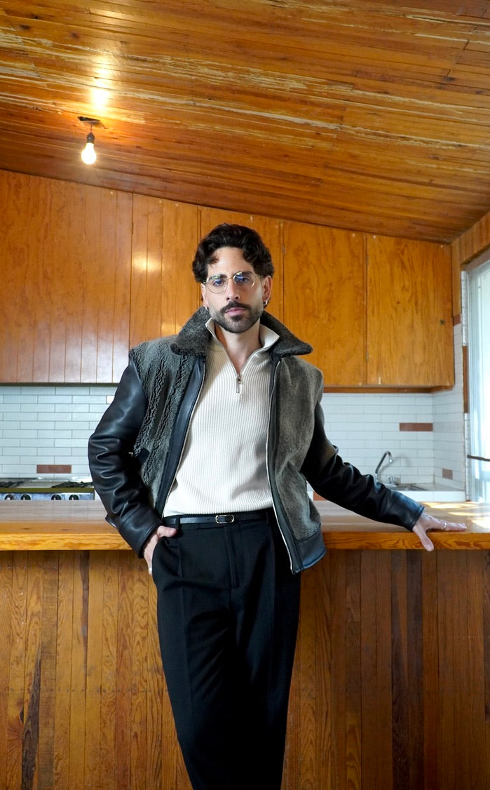 Lamour Men Jacket - Lana de borrego