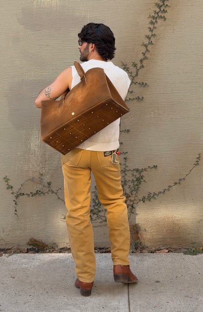Showdy Bag - Gamuza Camel