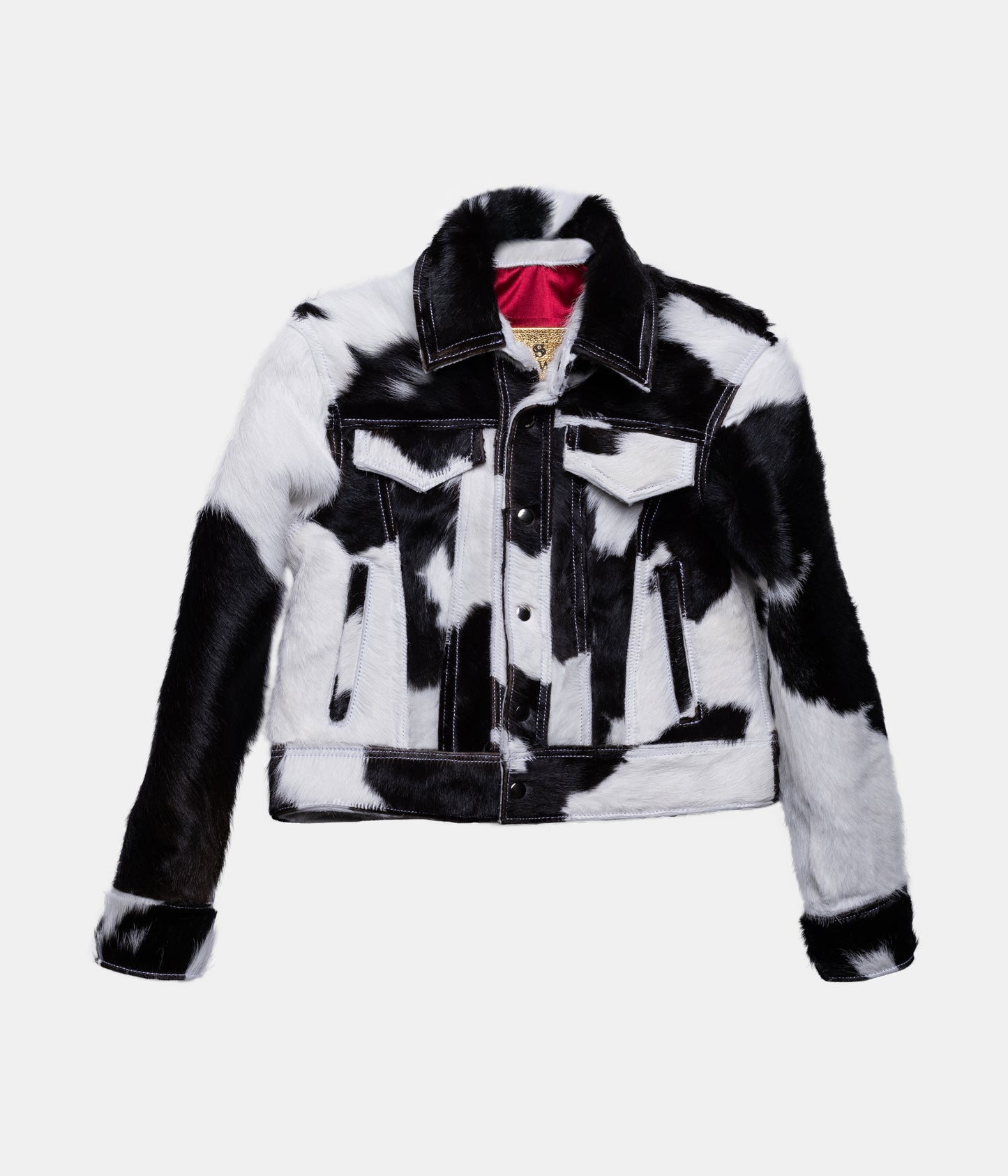 Showdy Jacket - Pelaje de Becerro B&N