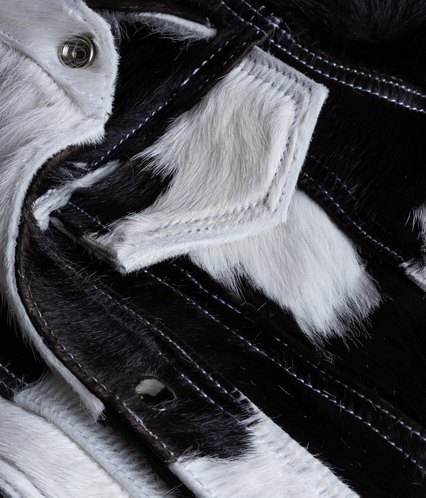 Showdy Jacket - Pelaje de Becerro B&N