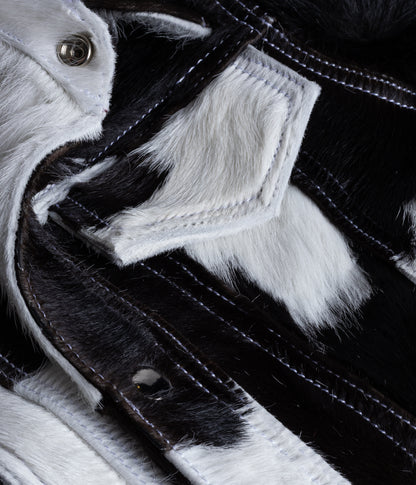 Showdy Jacket - Pelaje de Becerro B&N