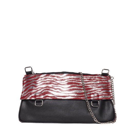 Bundle Bag Zebra Red Silver