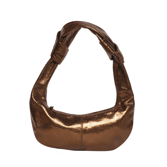 Bow Bag Bronz Leather