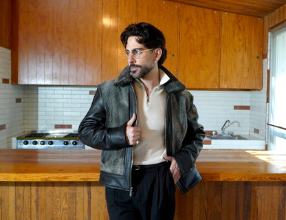 Lamour Men Jacket - Lana de borrego