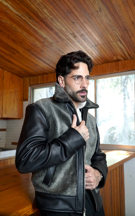 Lamour Men Jacket - Lana de borrego