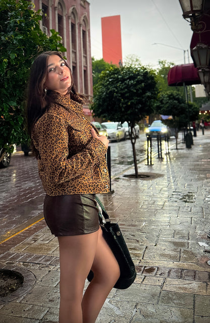 Showdy Jacket Leopardo