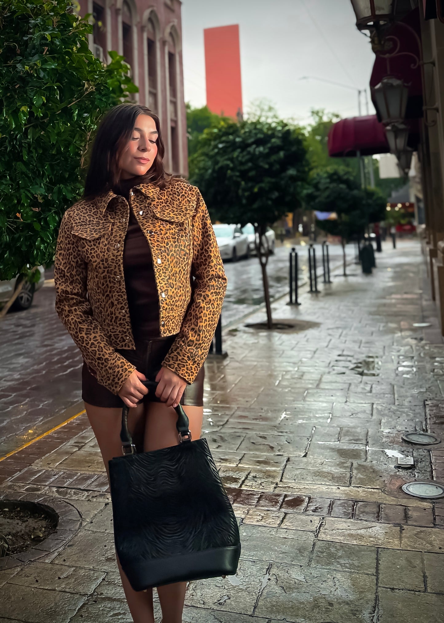 Showdy Jacket Leopardo