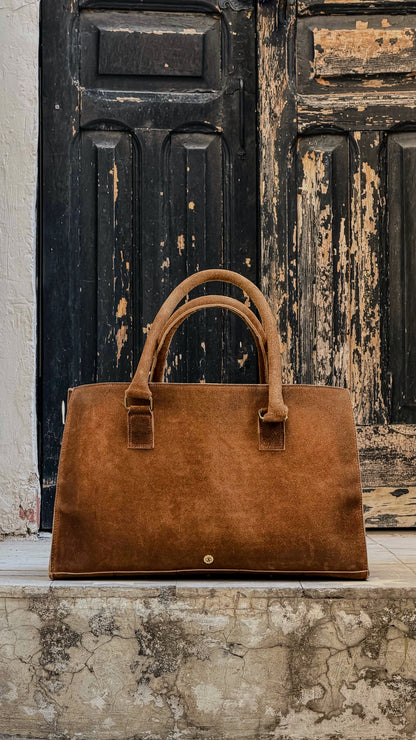 Showdy Bag - Gamuza Camel