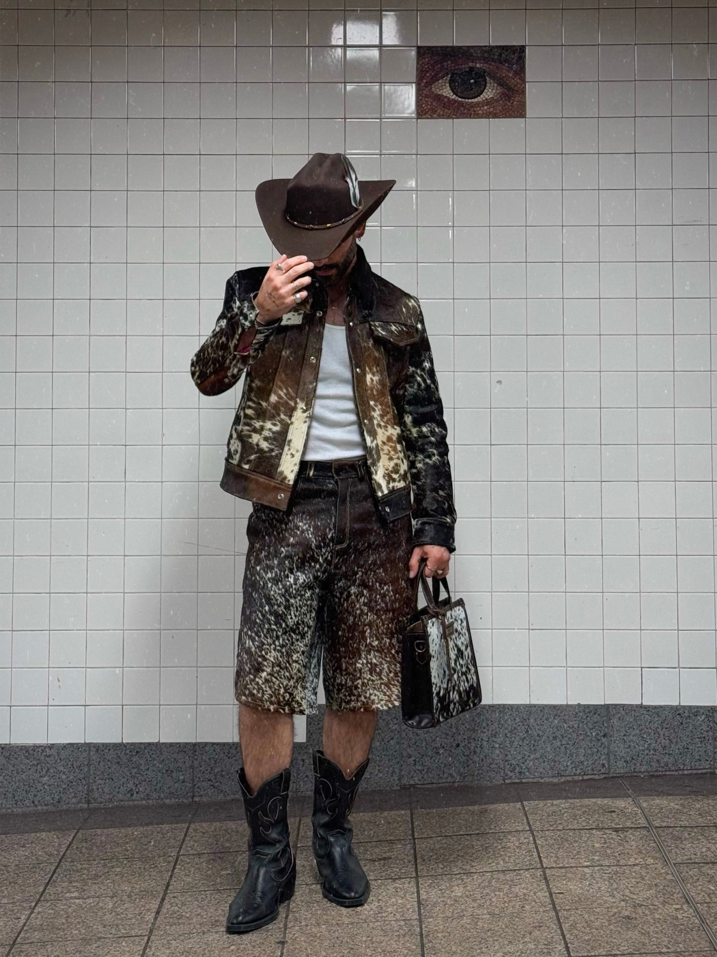 Baggy Mens Shorts - Pelaje Chocolate