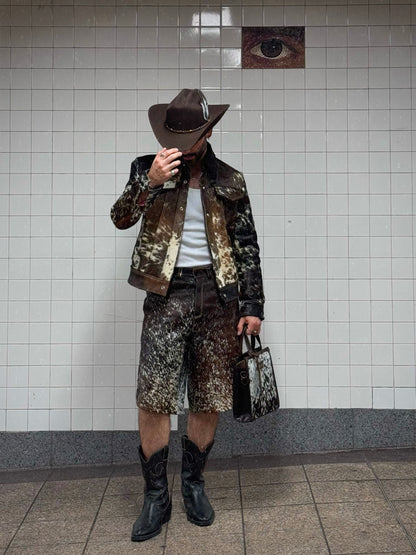 Baggy Mens Shorts - Pelaje Chocolate