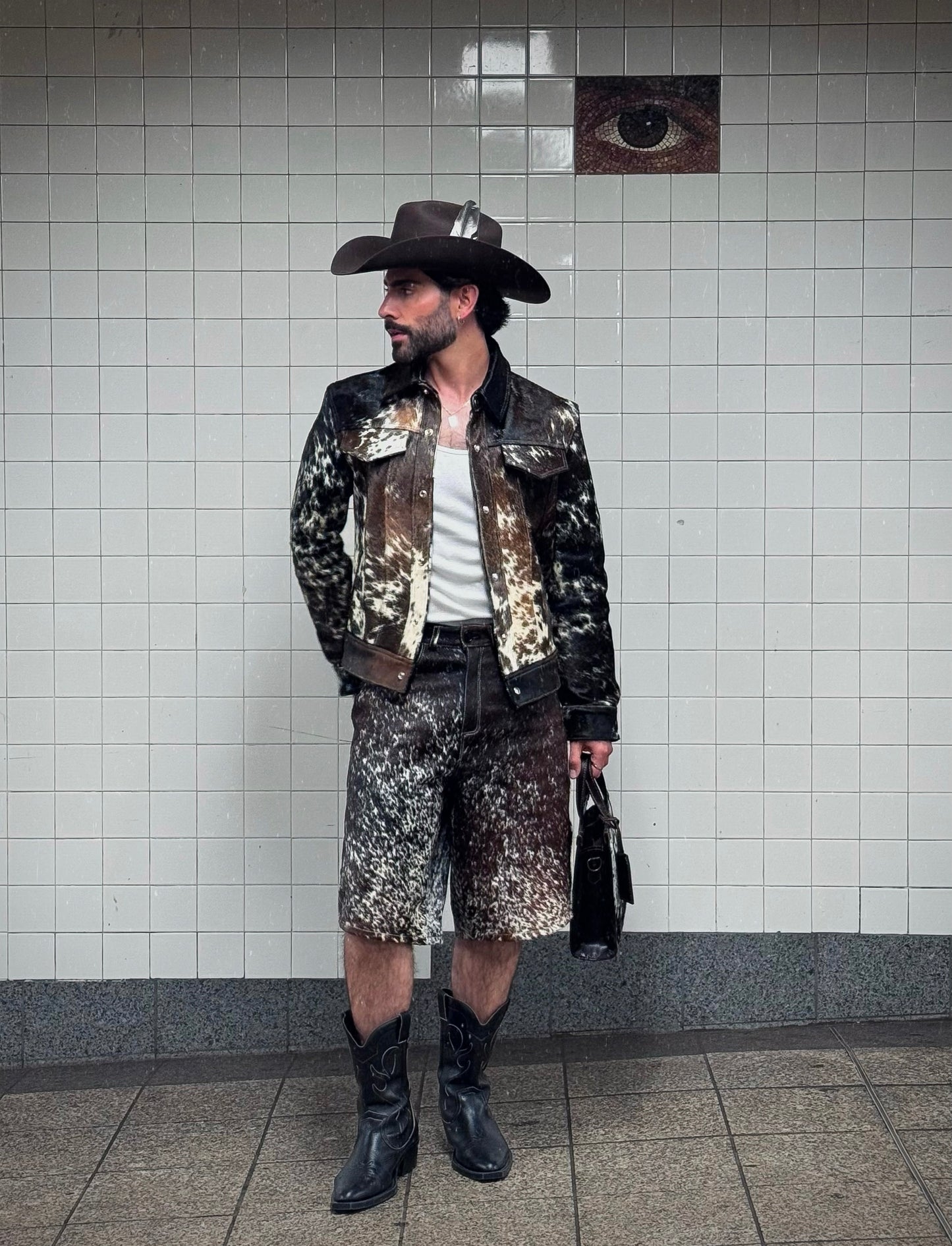 Baggy Mens Shorts - Pelaje Chocolate