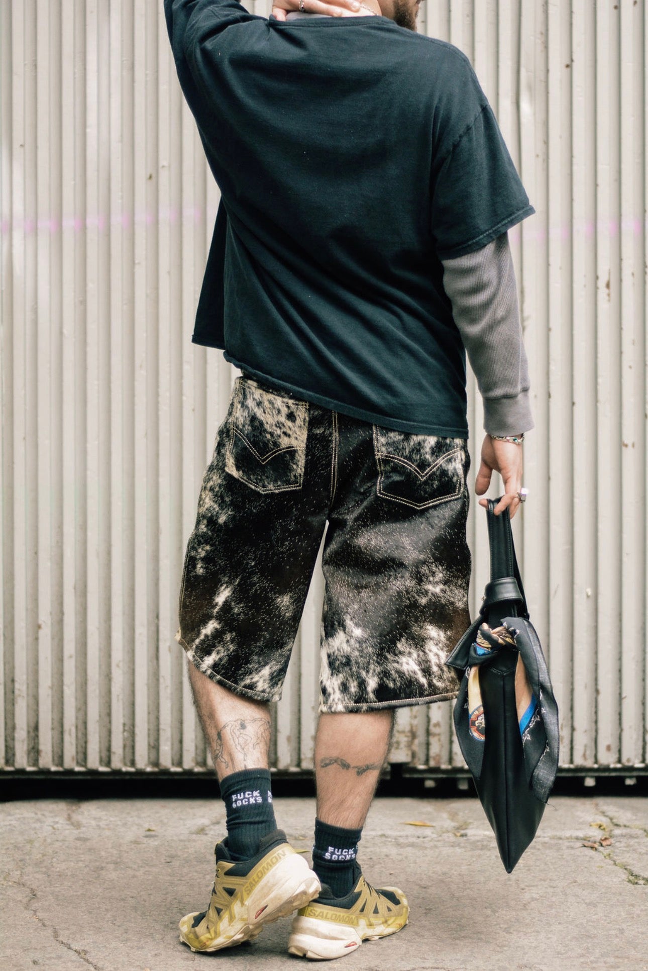 Baggy Mens Shorts - Pelaje Chocolate