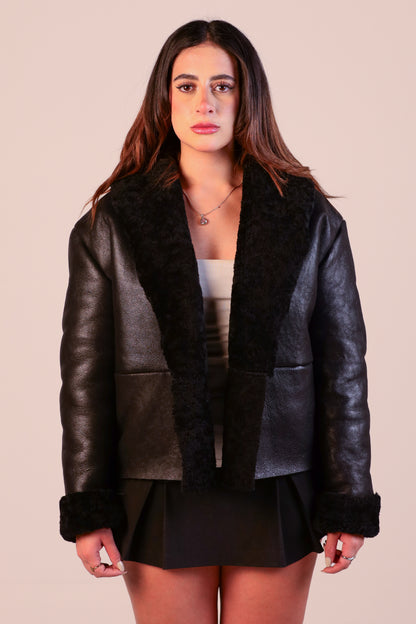 Sheep Fur double sided Girl Coat