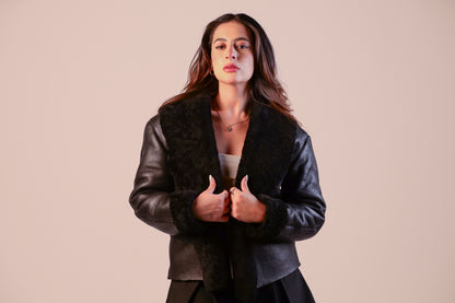 Sheep Fur double sided Girl Coat